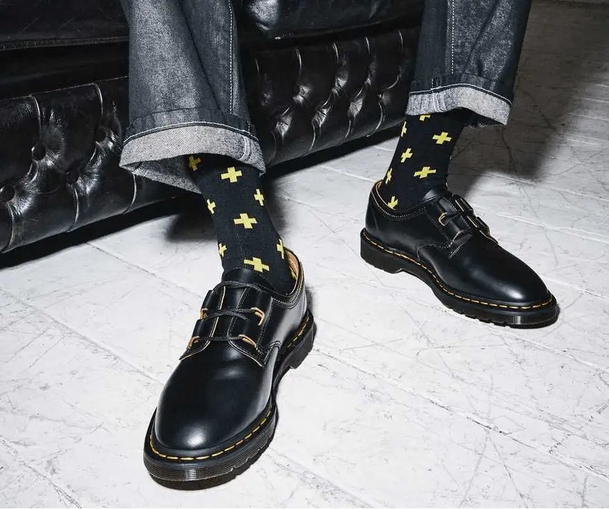 Giày Dr.Martens 1461 Ghillie Leather Oxford 22695001 - Ảnh 4