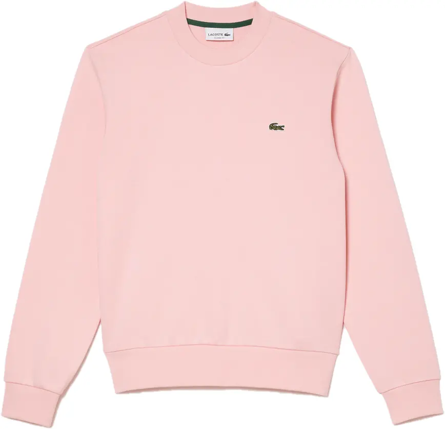 Áo Lacoste Classic Fit Crew Neck Fleece Sweatshirt 'Pink' SH2564-53G-KF9