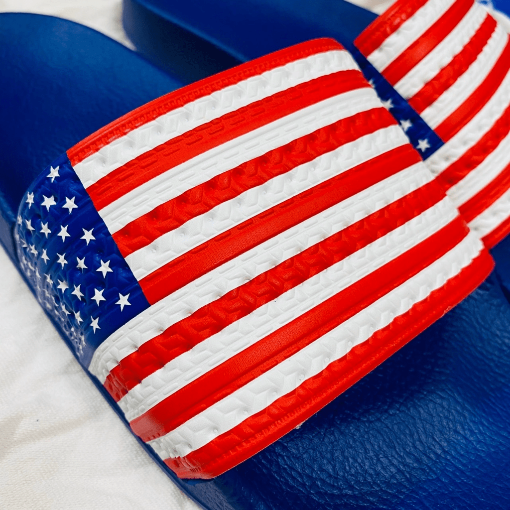 Dép Adidas Adilette Slides 'USA Flag' G55380 - Ảnh 2