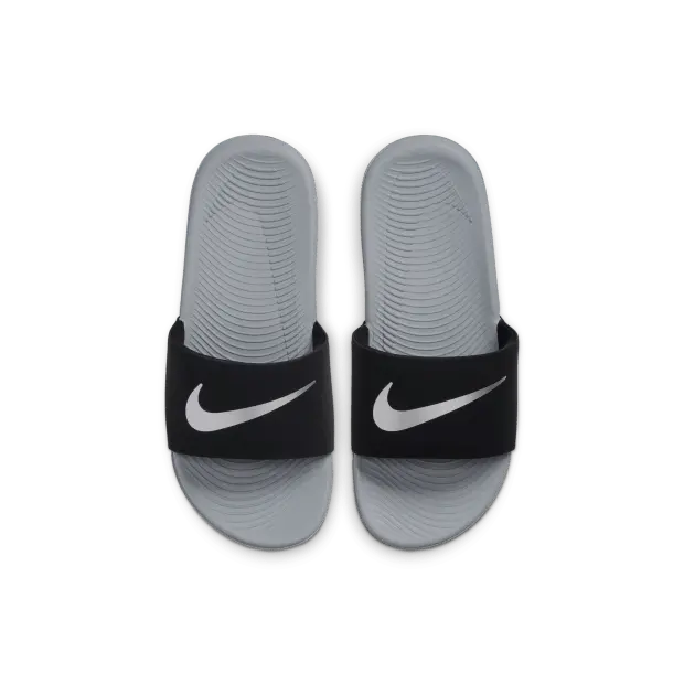 Dép Nike Kawa Slide 'Black Metallic Silver' 819352-009 - Ảnh 3