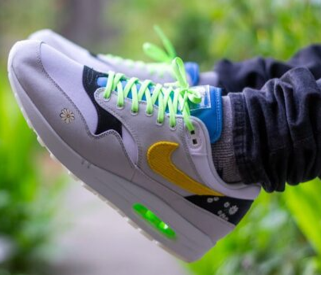 Giày Nike Air Max 1 GS 'Daisy' CW5861-100 - Ảnh 4