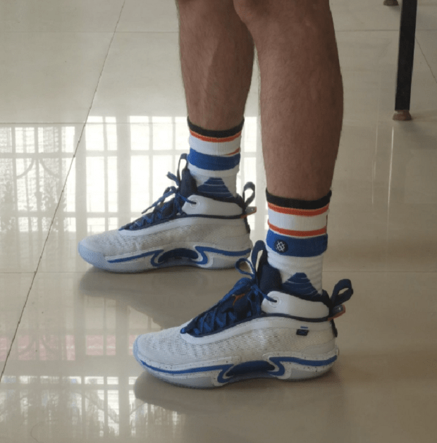 Giày Nike Jordan 36 SE 'Jayson Tatum PE' DJ4484-100 - Ảnh 4