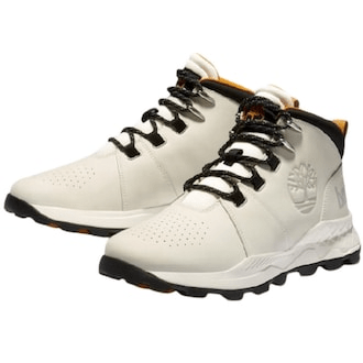 Giày Timberland Men's White Nubuck Leather Water Repellent A2HR7 - Ảnh 2