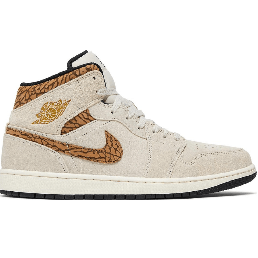 Giày Nike Air Jordan 1 Mid SE ‘Brown Elephant’ DZ4129-102