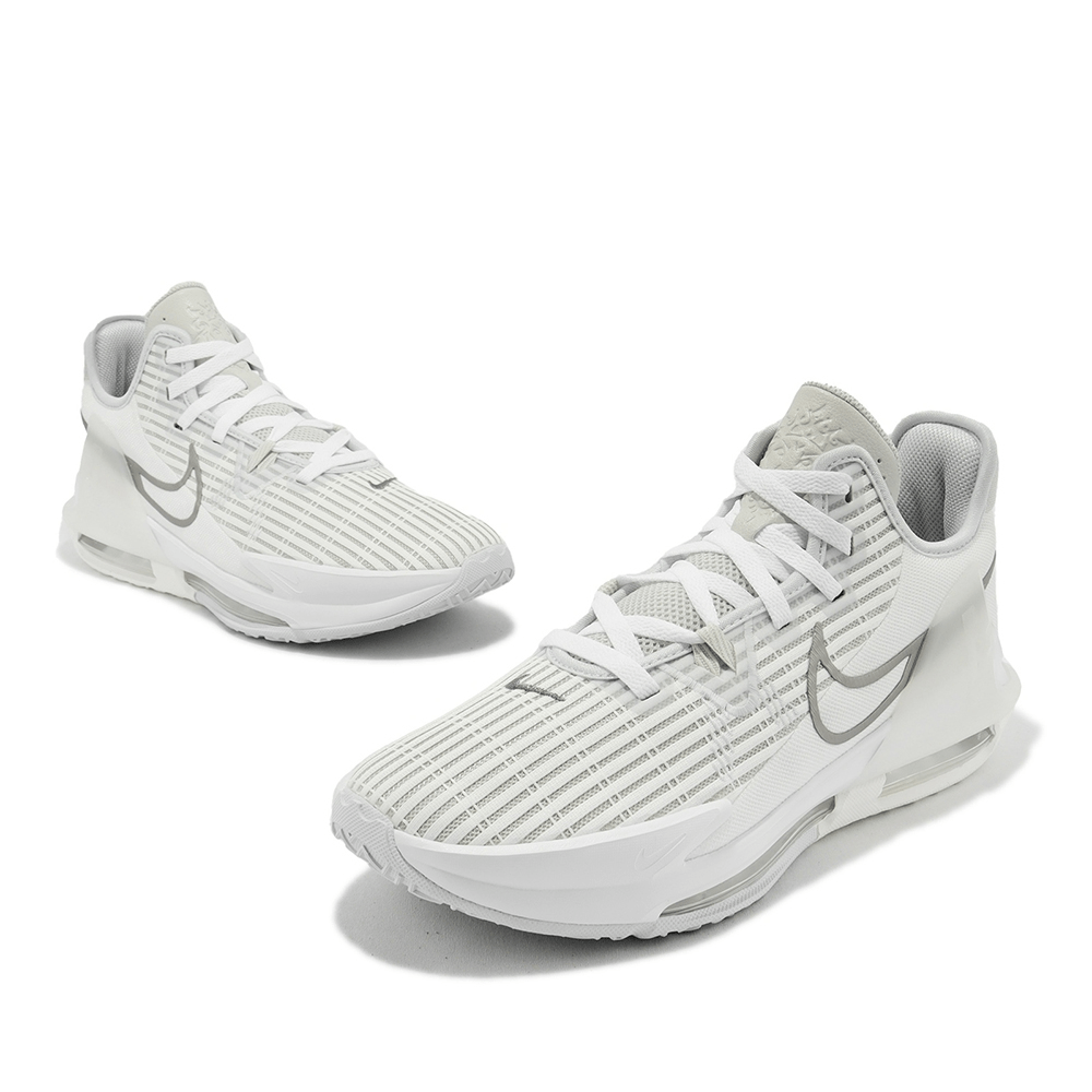 Giày Nike LeBron Witness 6 Summit White Metallic Pewter DC8994-102 - Ảnh 3