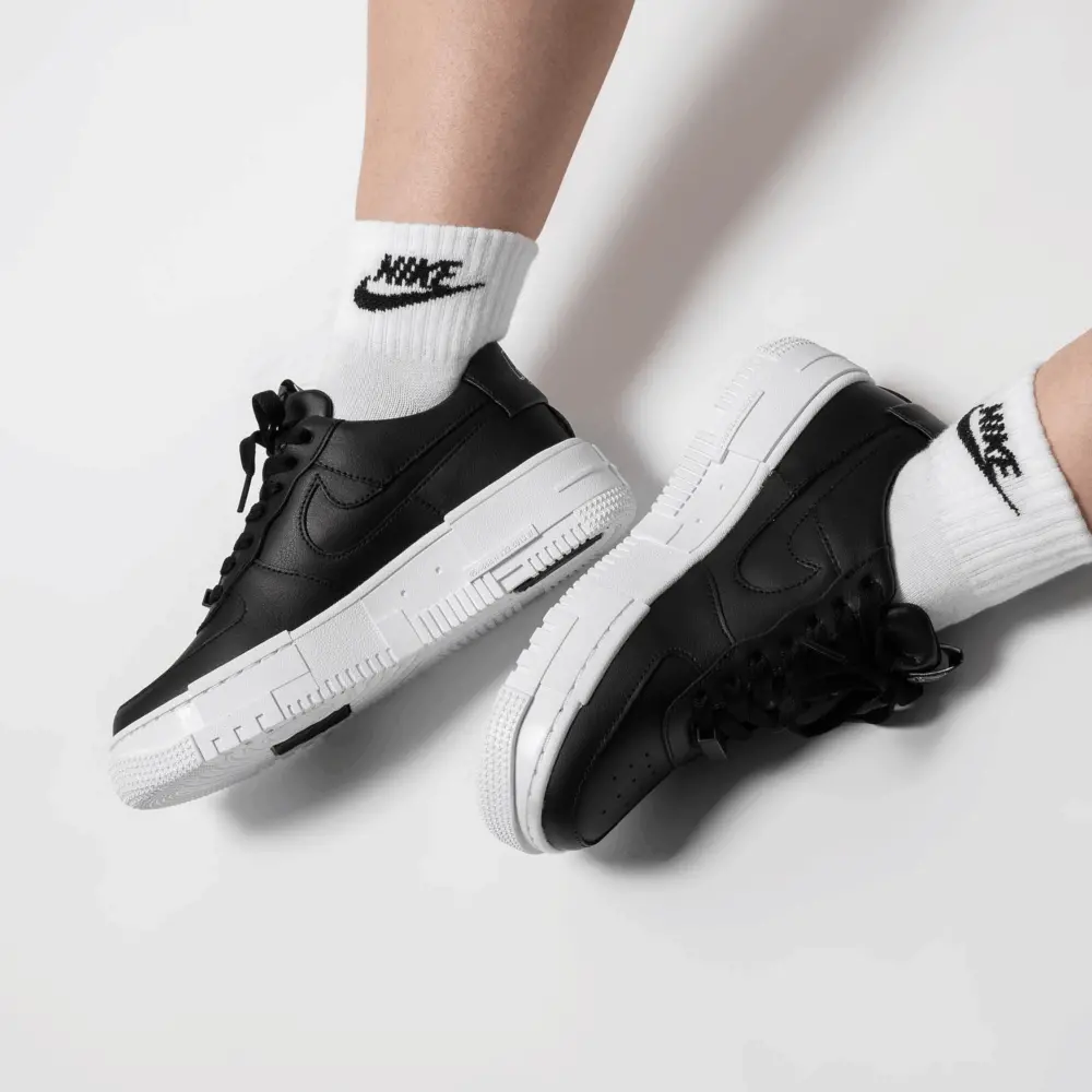 Giày Nike Wmns Air Force 1 Pixel 'Black' CK6649-001 - Ảnh 3