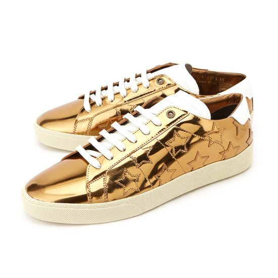 Giày Saint Laurent YSL Mens SL06 Low Top Star Sneakers 472389-AALA0-8262 - Ảnh 3
