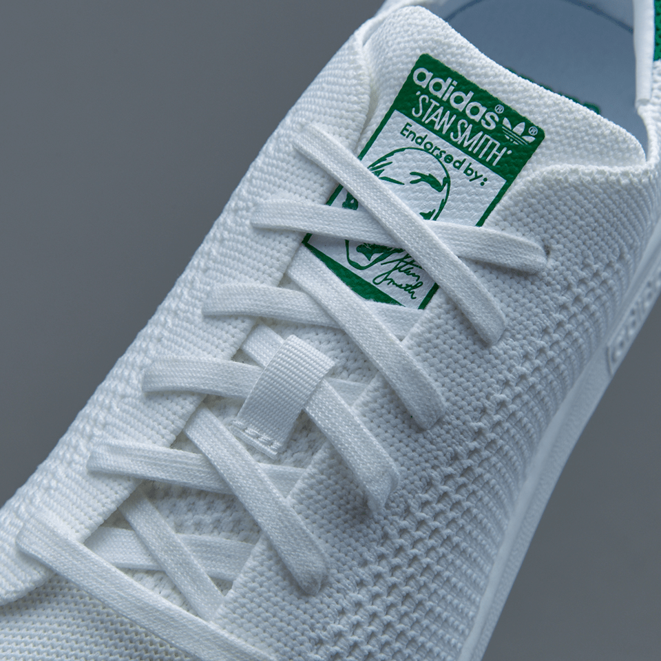 Giày Adidas Stan Smith Primeknit J 'White Green' S75351 - Ảnh 3