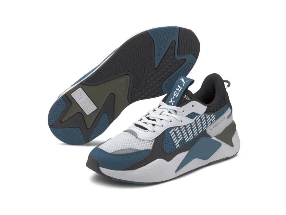 Giày Puma RS-X Bold 'White Blue' 372715-09 - Ảnh 5