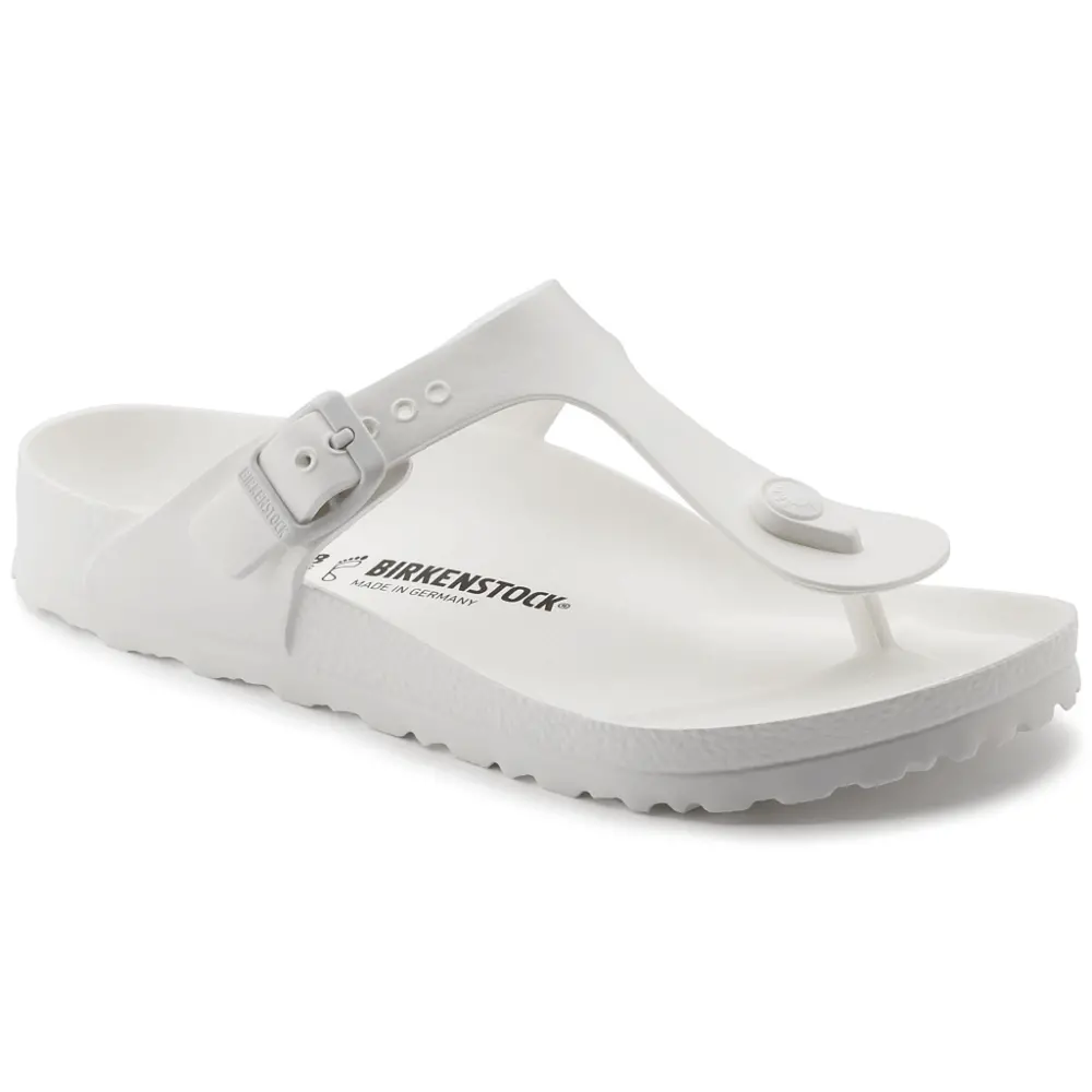 Dép Birkenstock Gizeh Essentials EVA 'White' 128221 - Ảnh 6
