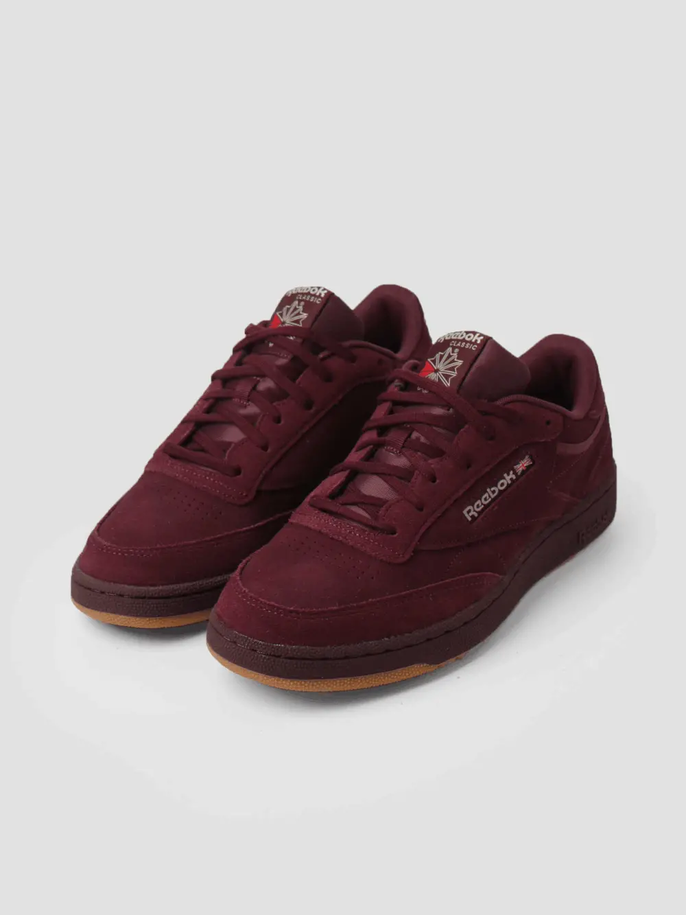 Giày Reebok Club C 85 'Maroon' G57635 - Ảnh 4