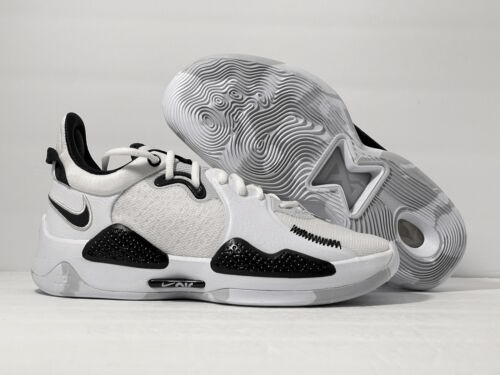 Giày Nike PG 5 TB 'White Black' DA7758-100 - Ảnh 5