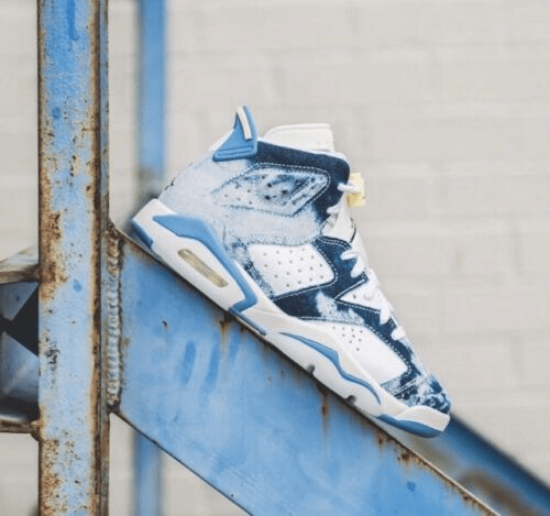 Giày Nike Air Jordan 6 Retro Washed Denim DM9045-100 - Ảnh 7