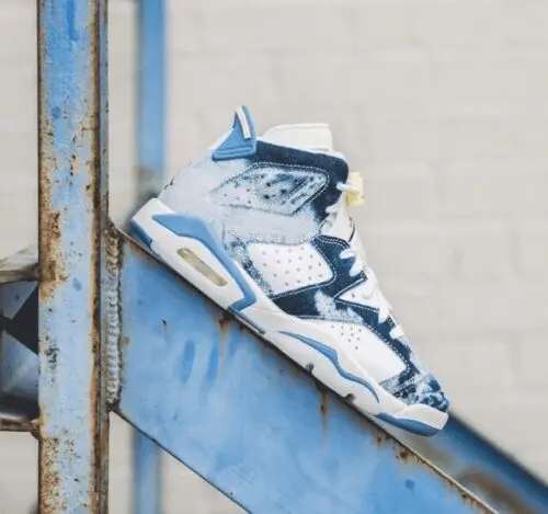 Giày Nike Air Jordan 6 Retro Washed Denim DM9045-100 - Ảnh 7