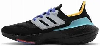 Alternative view of Giày Adidas UltraBoost 21 'Black Pulse Aqua' S23870