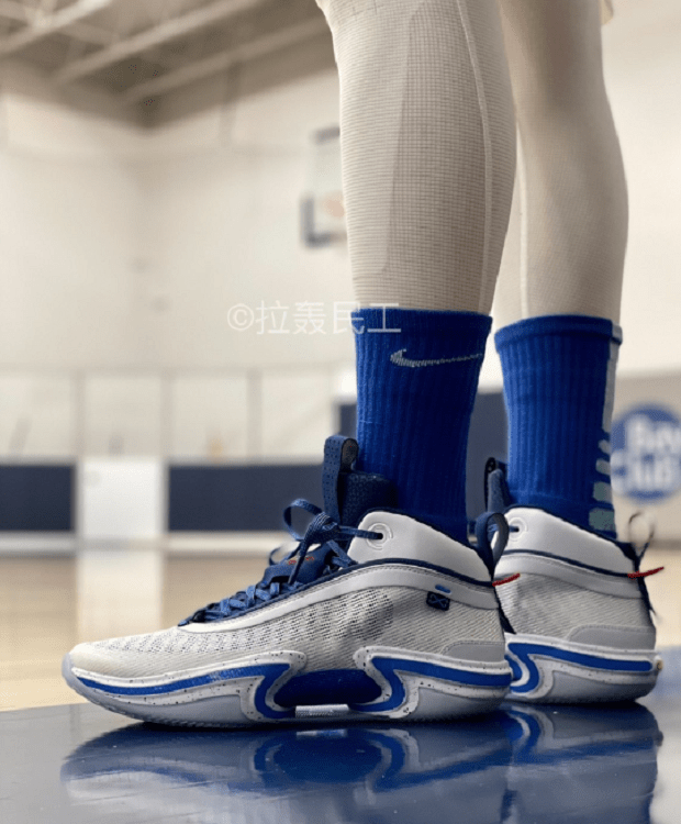 Giày Nike Jordan 36 SE 'Jayson Tatum PE' DJ4484-100 - Ảnh 2