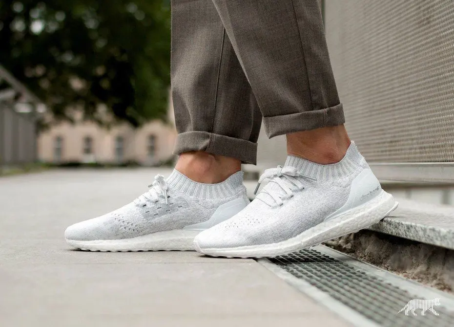 Alternative view of Giày Adidas UltraBoost Uncaged 'Crystal White' BY2549