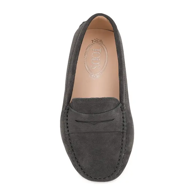 Giày Tod’s Woman Grey Gommino in Suede XXW00G00010RE042B800 - Ảnh 3
