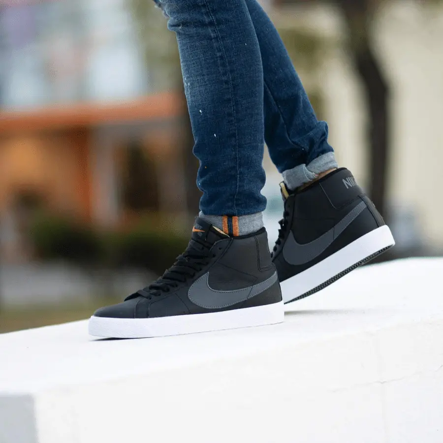 Giày Nike Zoom Blazer Mid ISO SB 'Black Orange Label' CV4284-001 - Ảnh 4