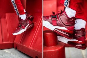 Alternative view of Giày Nike Air Force 270 'Red Croc' AH6772-600