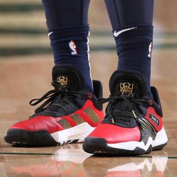 Giày Adidas D.O.N. Issue #1 GCA 'Black Scarlet' EF9966 - Ảnh 4