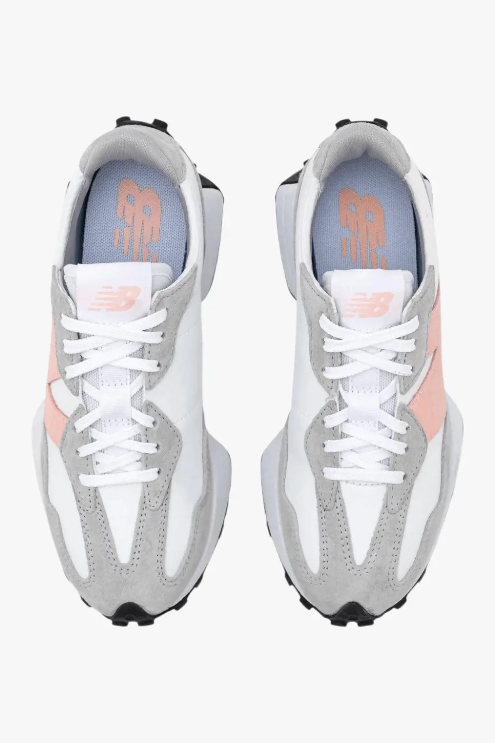 Giày New Balance 327 'White Rain Cloud Pink Haze' WS327DP - Ảnh 9