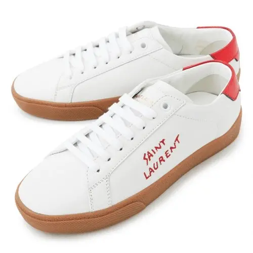 Giày Saint Laurent Court Classic SL06 Embroidered 6106490ZS709967 - Ảnh 4