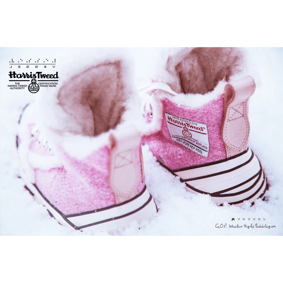 Giày XVESSEL G.O.P. Winter Highs Bubblegum - Ảnh 4