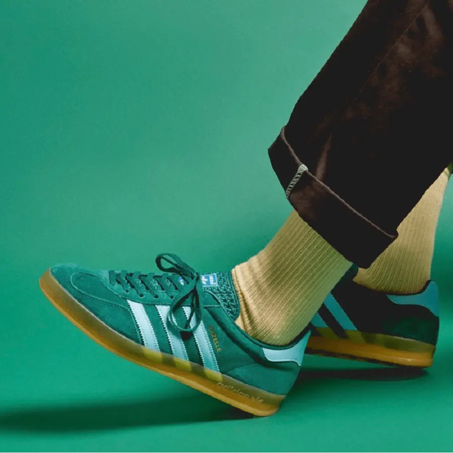 Alternative view of Giày Adidas Gazelle Indoor Shoes 'Collegiate Green' IG9979