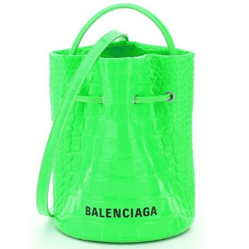Túi Balenciaga Small Crocodile 'Green' 638342-1ROMN-3807