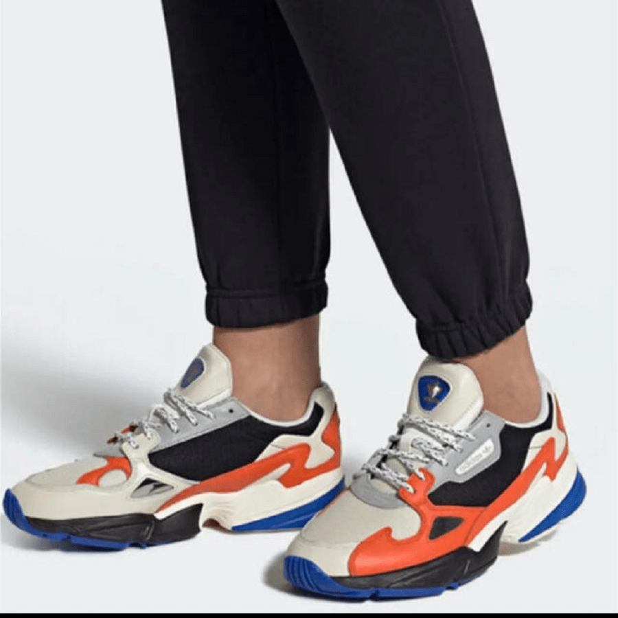 Giày Adidas originals Falcon 'Off White Orange' EG9934 - Ảnh 2