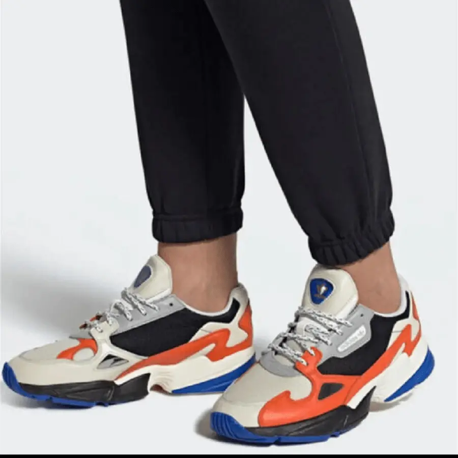 Alternative view of Giày Adidas originals Falcon 'Off White Orange' EG9934