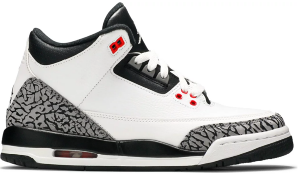 Giày Nike Air Jordan 3 Retro BG 'Infrared 23' 398614-123