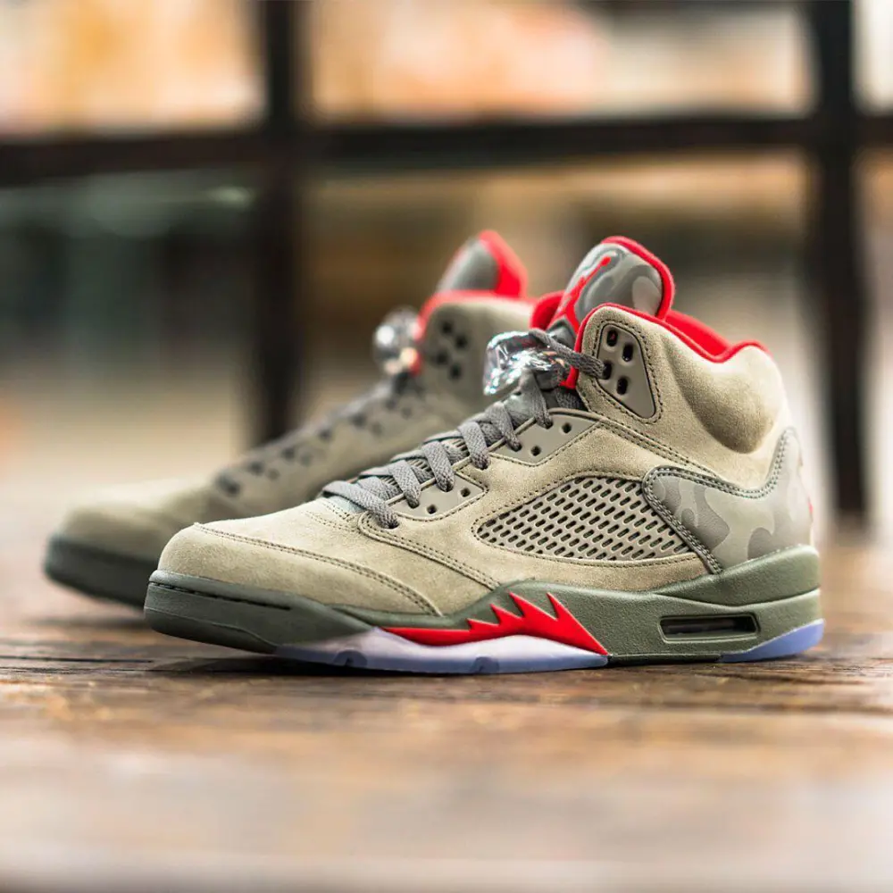 Giày Air Jordan 5 Retro 'Camo' 136027-051 - Ảnh 4