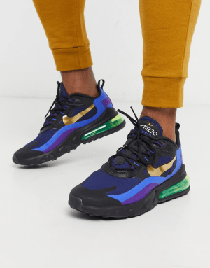 Alternative view of Giày Nike Air Max 270 React 'Blue' AO4971-005