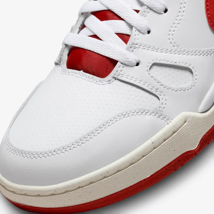Giày Nike Full Force Low 'White Red Black' FB1362-102 - Ảnh 5