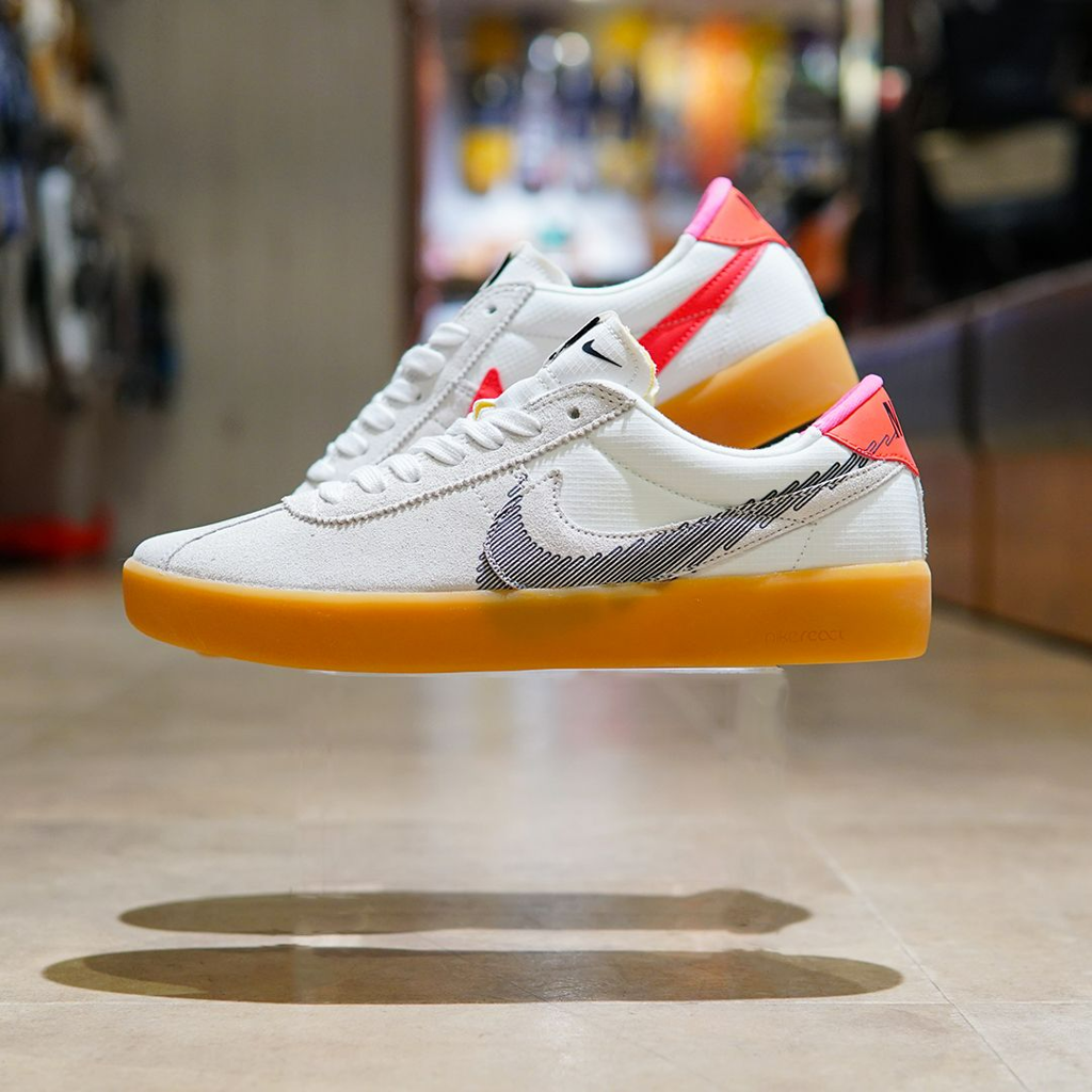 Giày Nike Bruin React T SB 'Rawdacious Summit White' CV5980-101 - Ảnh 2