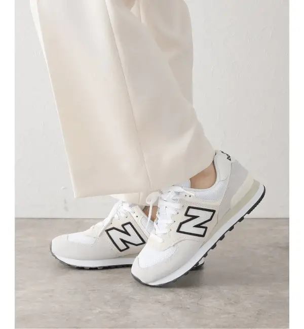 Giày New Balance 574 'White Grey' U574WB2 - Ảnh 5