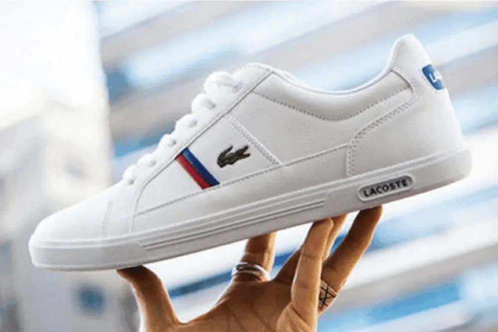Giày Lacoste Europa Tcl Spm Leather 'White' 7-30SPM000821G - Ảnh 4