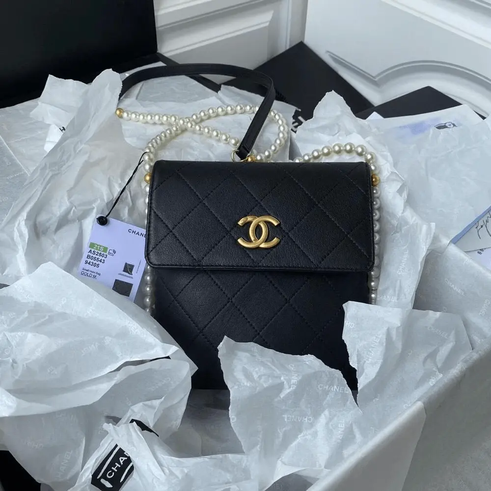 Alternative view of Túi Chanel Small Hobo Bag 'Black' AS2503-B05543-94305
