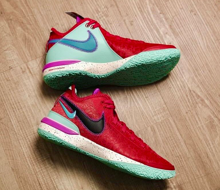 Giày Nike Zoom LeBron NXXT Gen 'Track Red' DR8784-600 - Ảnh 2