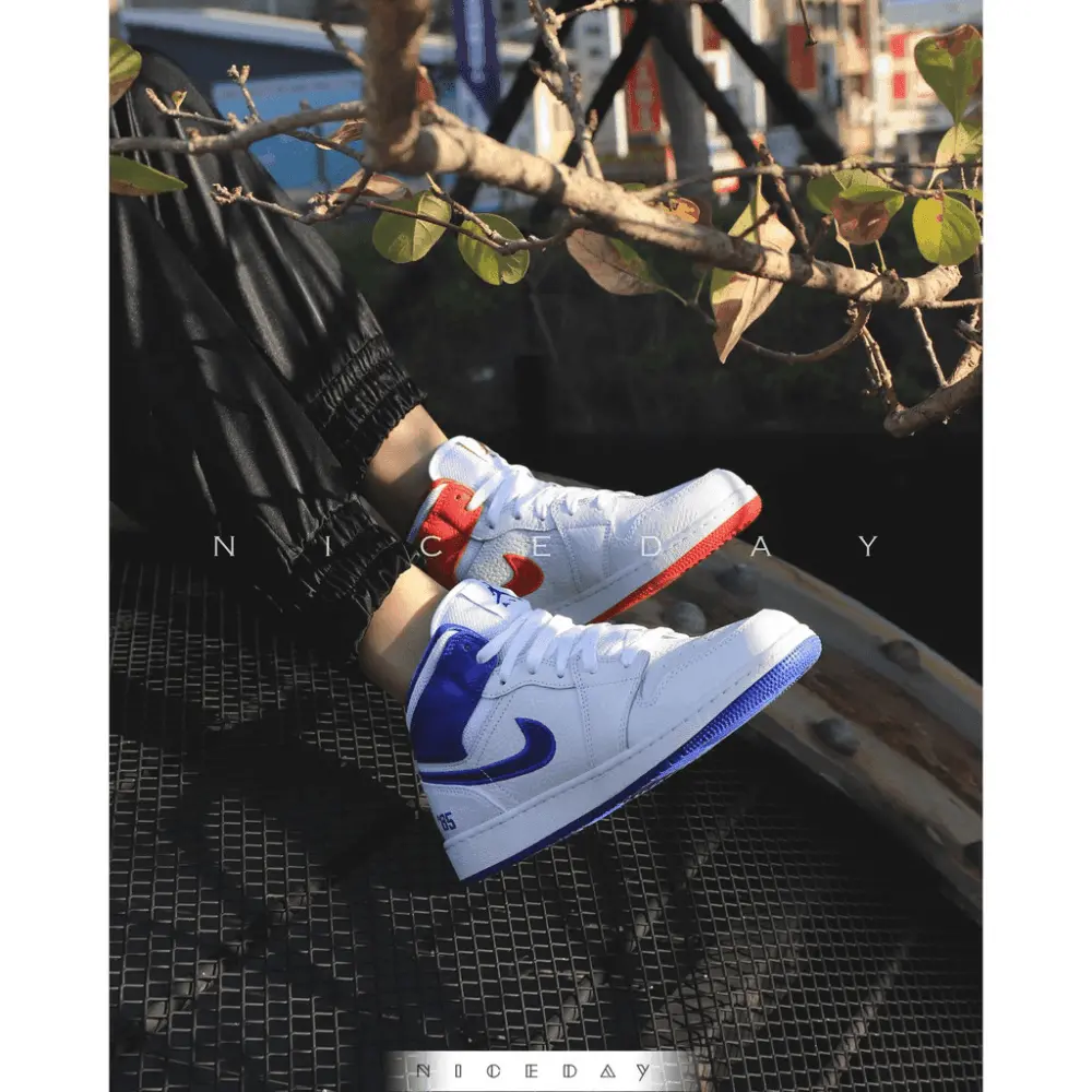 Giày Nike Air Jordan 1 Mid GS '85' DH0200-100 - Ảnh 5