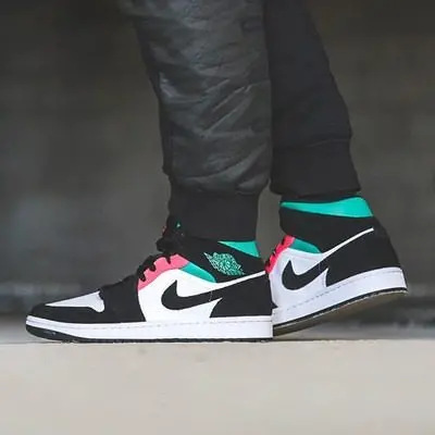 Giày Nike Air Jordan 1 Mid SE 'South Beach' 852542-116 - Ảnh 5