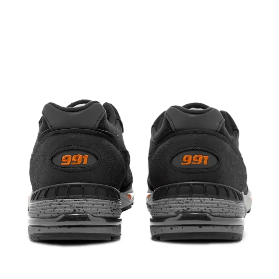 Giày New Balance 991 Made In England Neon Black Orange M991NEO - Ảnh 5