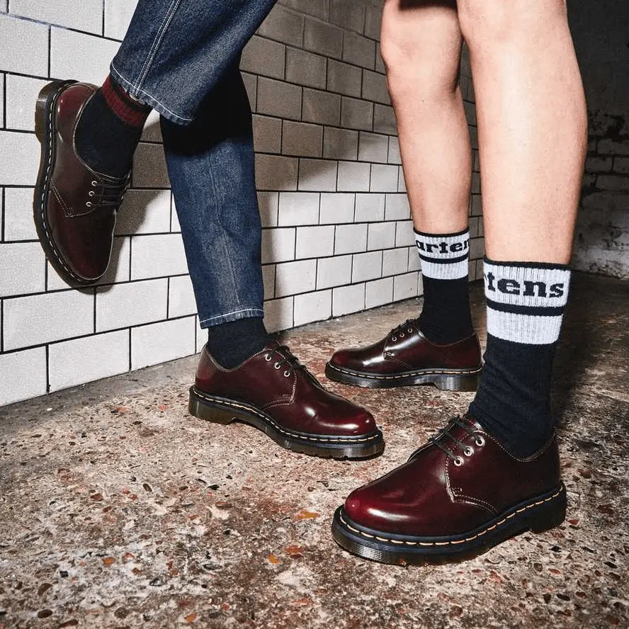 Giày Dr. Martens Vegan 1461 'Cherry Red' 14046601 - Ảnh 7