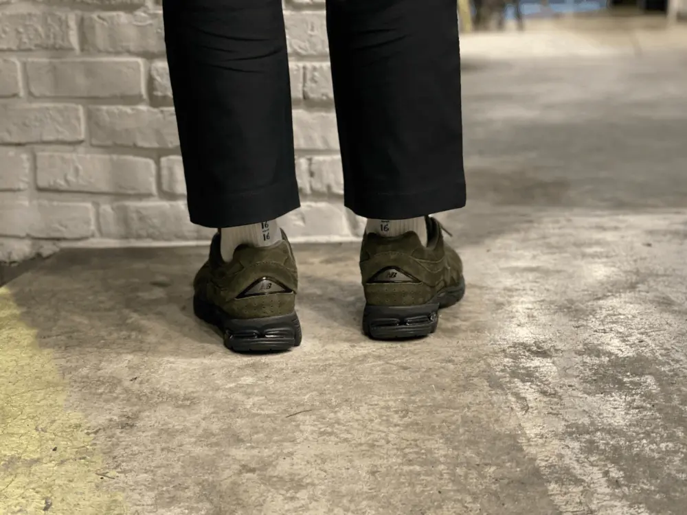 Giày New Balance 2002R 'Olive' ML2002RM - Ảnh 4