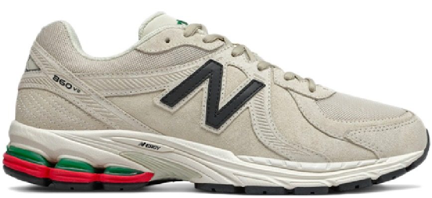 Giày New Balance 860v2 'Beige/Green-Red' ML860XG