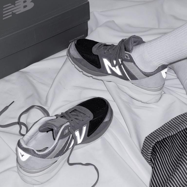 Giày New Balance 990v5 Big Kid ‘Marblehead’ GC990MN5 - Ảnh 4