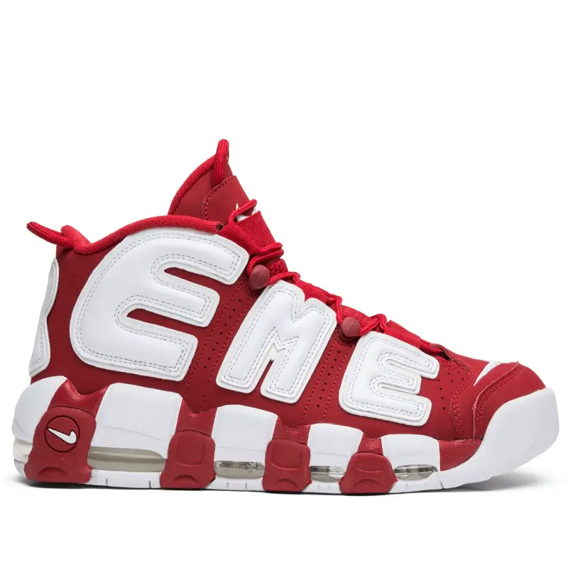 Giày Nike Supreme x Air More Uptempo 'Red' 902290-600