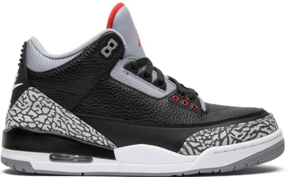 Giày Nike Air Jordan 3 Retro OG 'Black Cement' 2018 854262-001